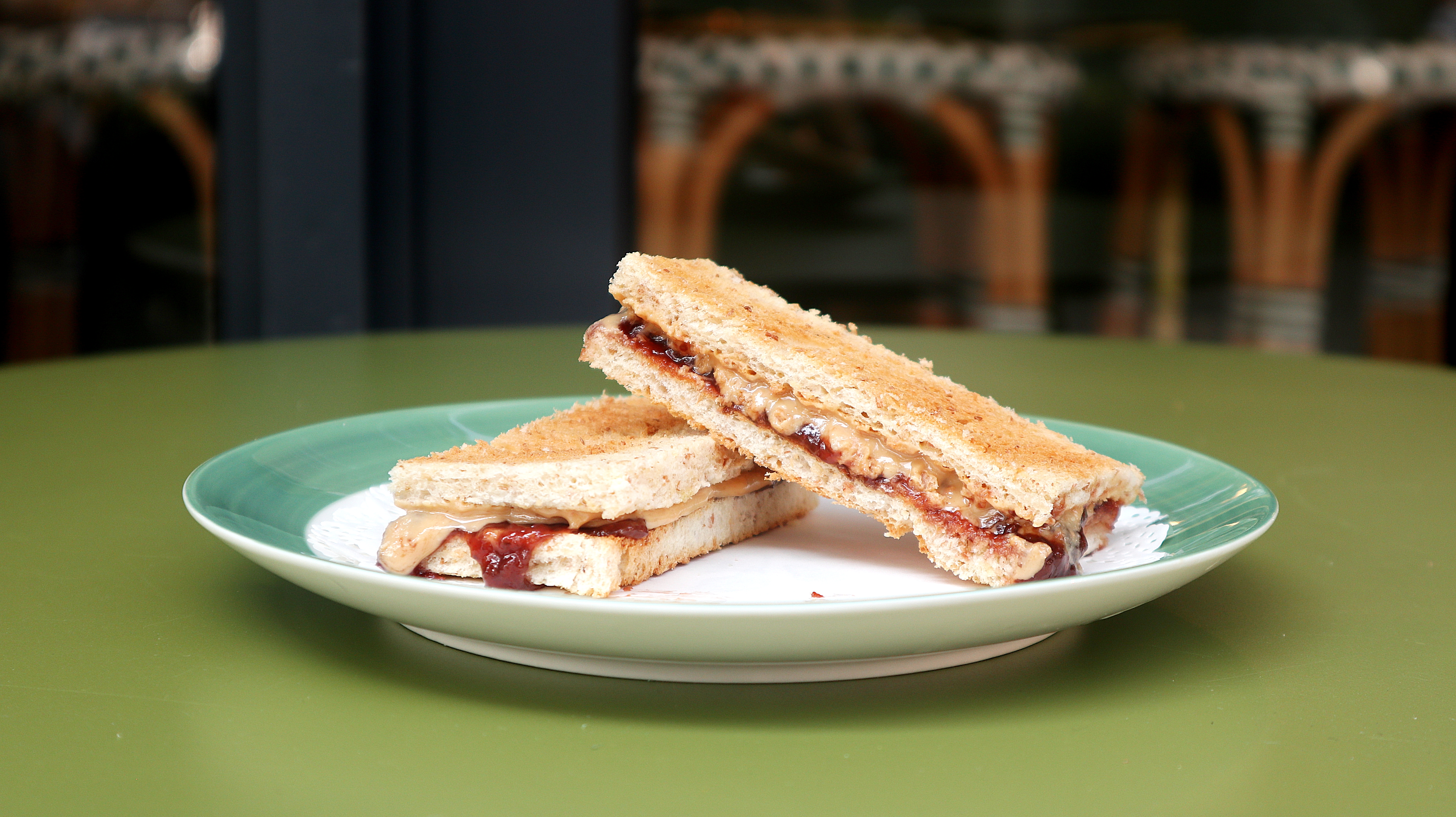 Peanut Butter & Jam Toast